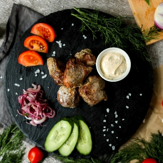Шашлык из свиной вырезки (200 гр)