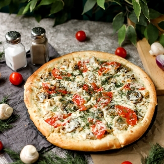 Пицца Курица и Грибы 30 см