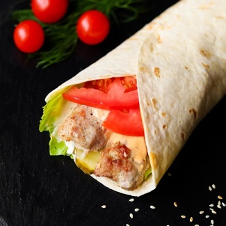 Гирос с куриным люля кебаб