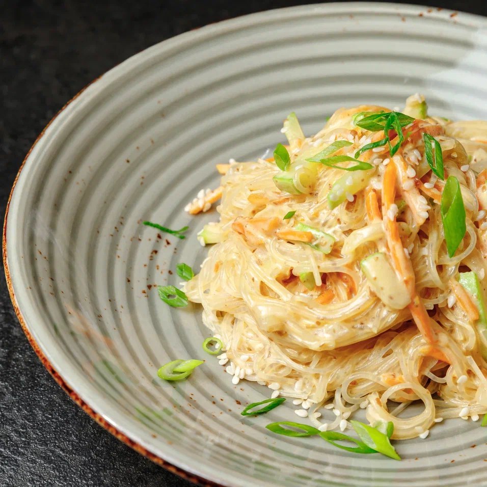 Wok в кунжутном соусе