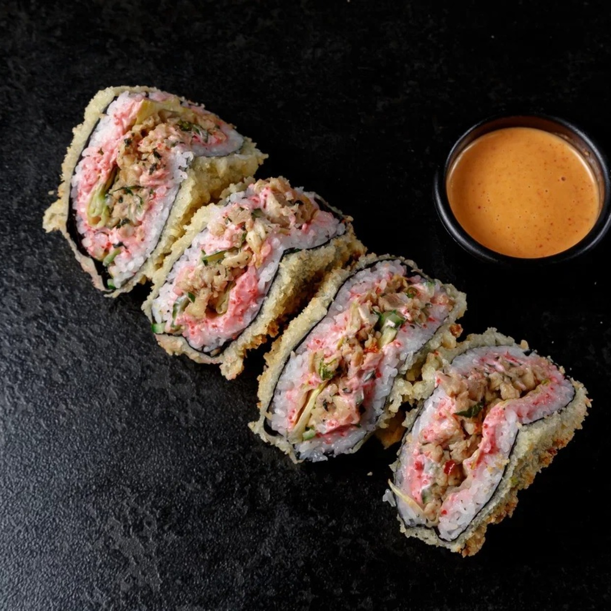 Рисовый сэндвич с курицей